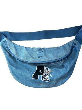Adidas x Disney Mickey Mouse Astronaut Denim Waist Bag